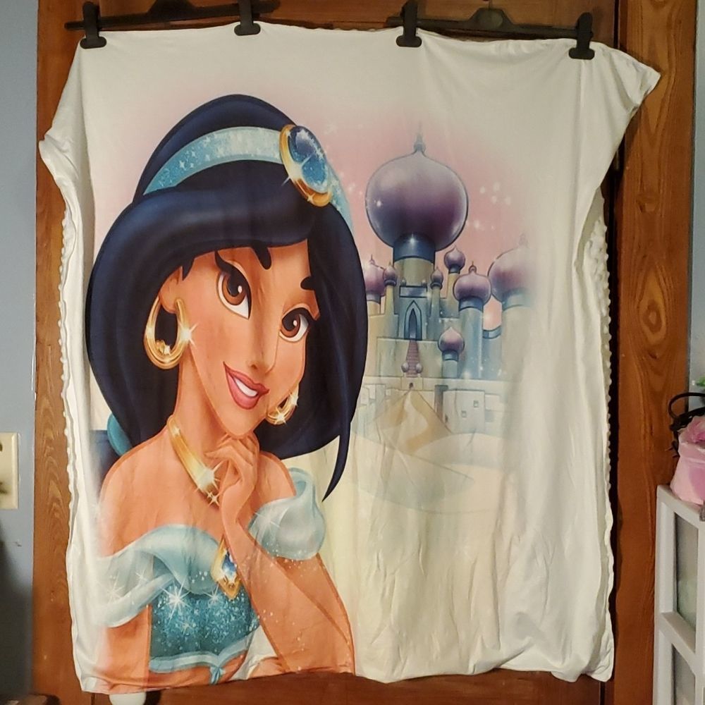 NEW DISNEY'S PRINCESS JASMINE MINKY BLANKET